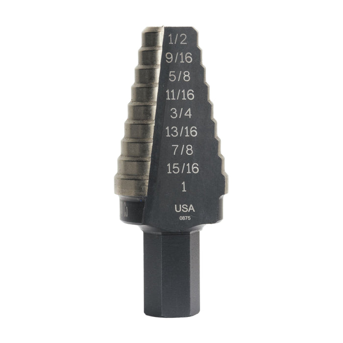 Step Drill Bit 9/16" - 1" Irwin