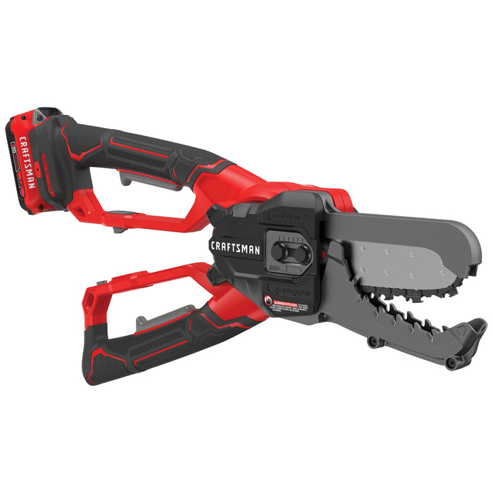 Compact 6" Chainsaw Lopper Kit V20 W/2.0 Ah Battery and Charger Craftsman