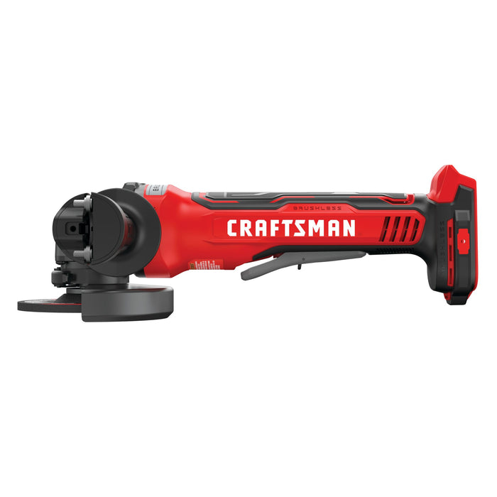 Angle Grinder 4-1/2" Brushless V20 (Tool Only) Craftsman