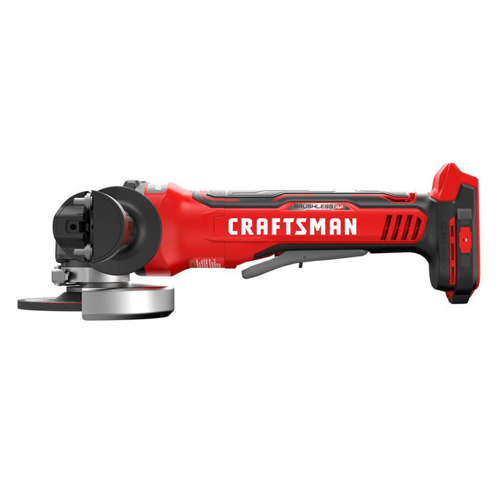 Angle Grinder 4-1/2" Brushless V20 (Tool Only) Craftsman