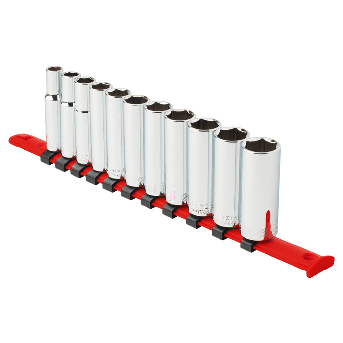 Set 11 PC. Metric Deep Socket DR. 3/8'' 6 PT. Craftsman