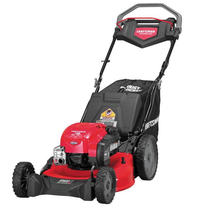 Lawn Mower 21" Self-Propelled "R. Wheel Drive" 163CC Craftsman