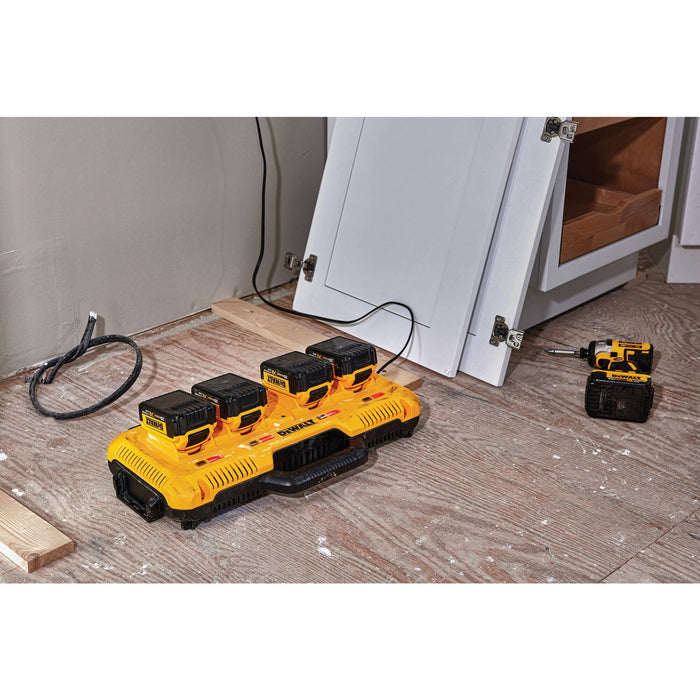 Fast Charger 4 Port Simultaneous 12V /20V / 60V Dewalt