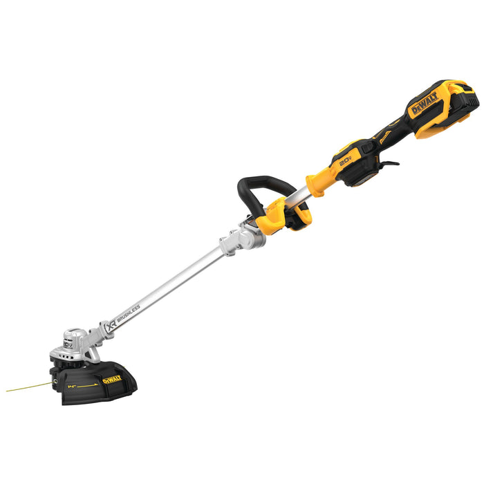 Straight String Trimmer 14" 20V W/Battery 5.0 AH Dewalt