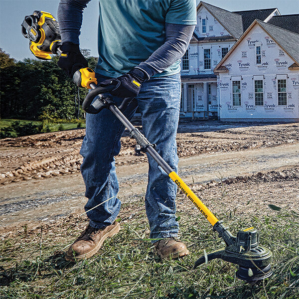 Straight Trimmer 15"  60V Brushless W/Battery 9.0 AH Flexvolt Dewalt