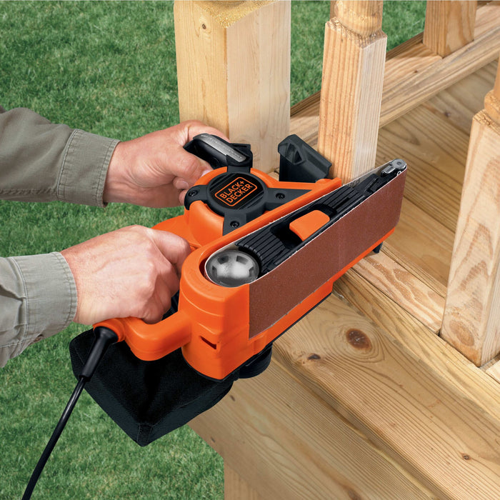 Belt Sander 3'' X 21'' 7 Amp Black and Decker