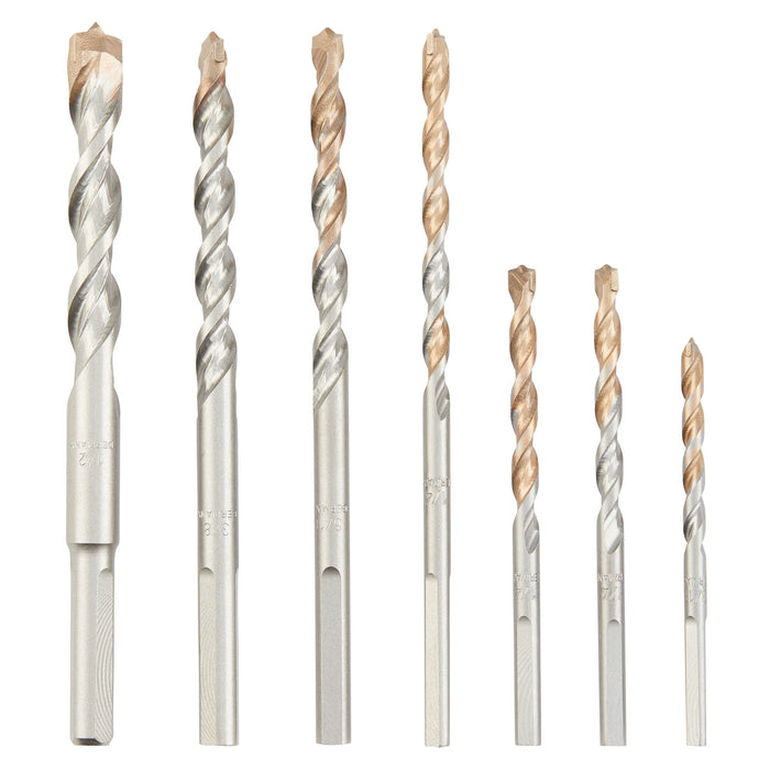 Set Drill Bit 7 PC Rock Carbide Dewalt