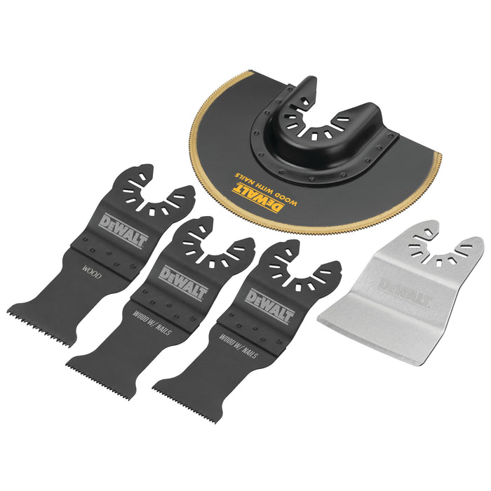 Set 5PC. Oscillating Blade Dewalt
