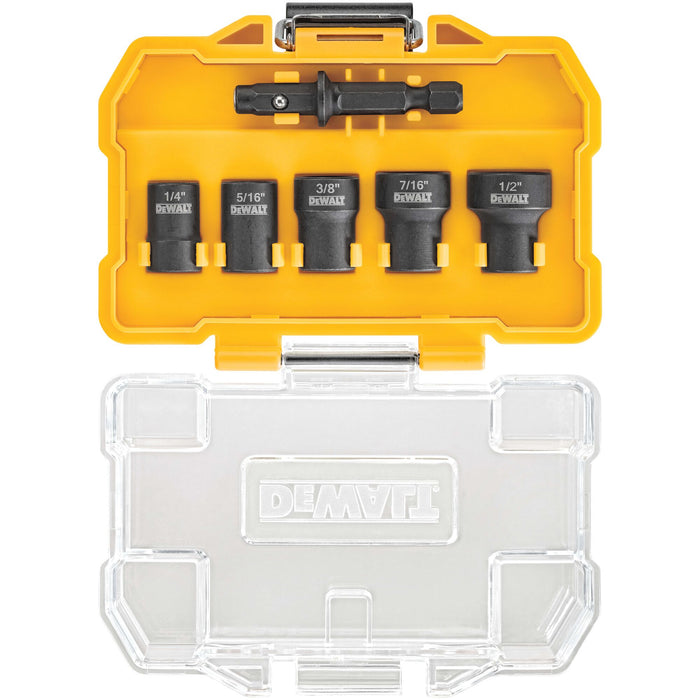 Set 5 PC. Detchable Magnetic Nut Driver Dewalt