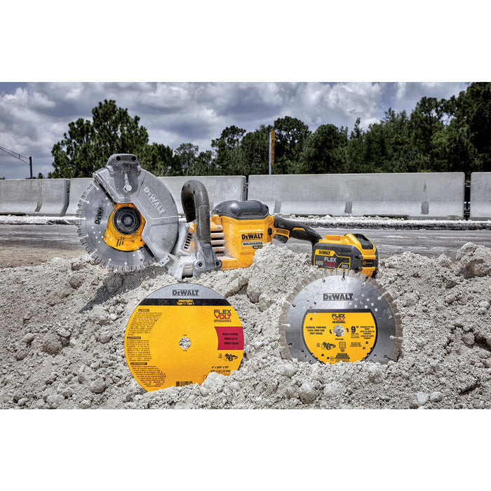 Diamond Cutting Wheel 9" FlexVolt Dewalt