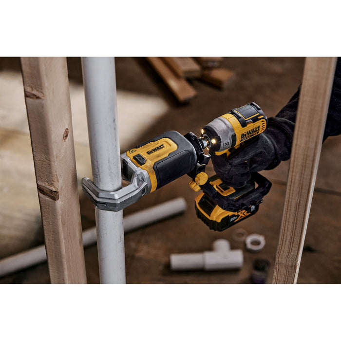Cutting 2" PVC/PEX Attachment Impact Connect Ready Dewalt