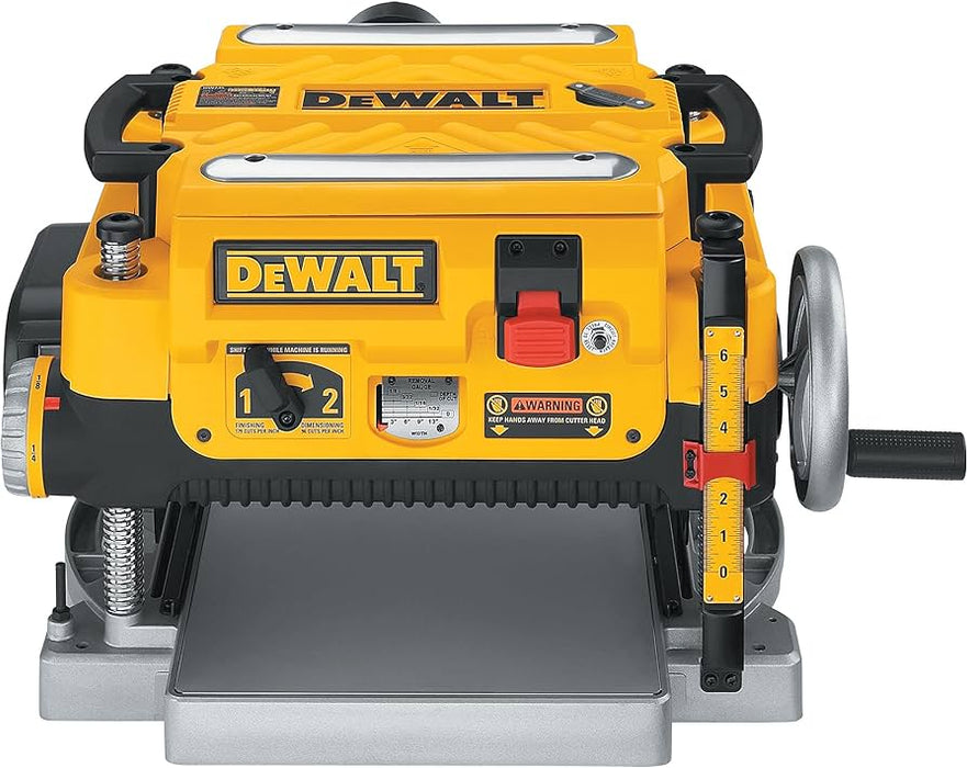 Thickness Planner 13" Three Knife Two Speed Dewalt
