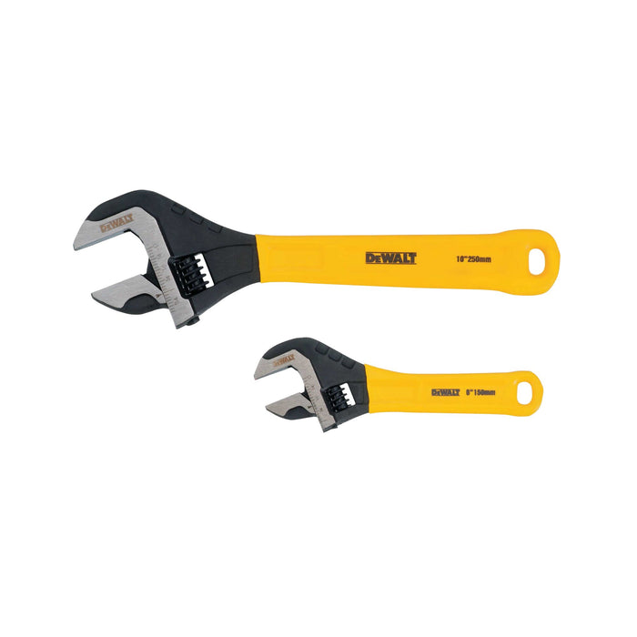 Set Adjusting Wrench 6" & 10" Dewalt