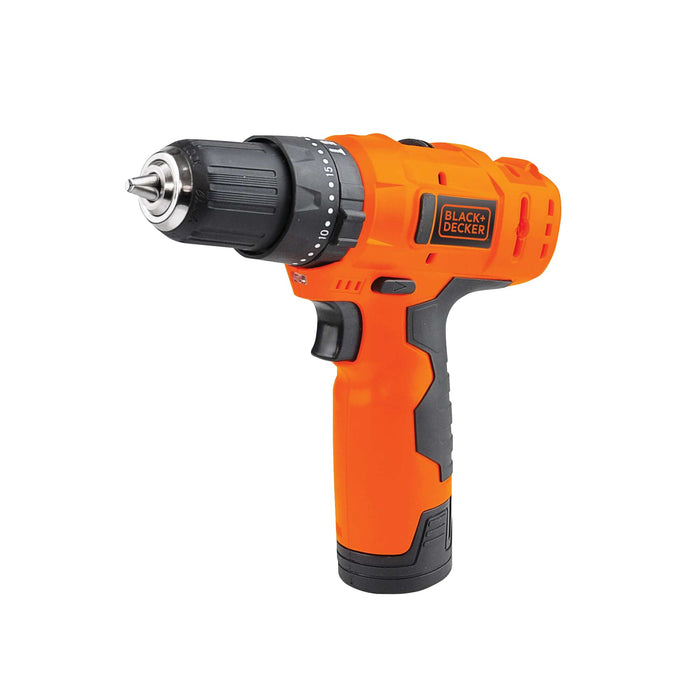 Hammer Drill 3/8'' 12V Black and Decker