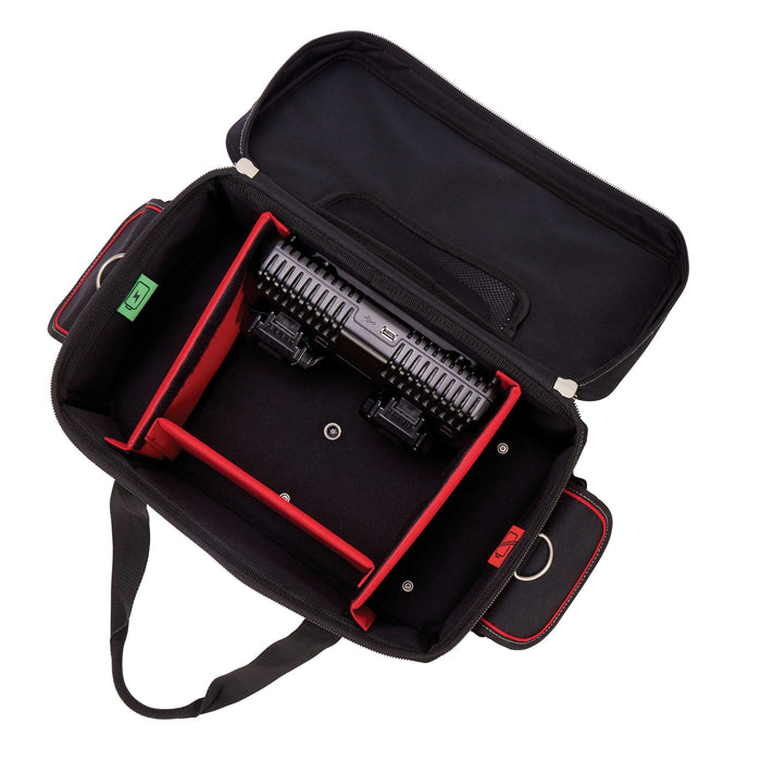Lithium Dual Port Charger Bag W/2 Batteries 20V/1.3AH Porter Cable