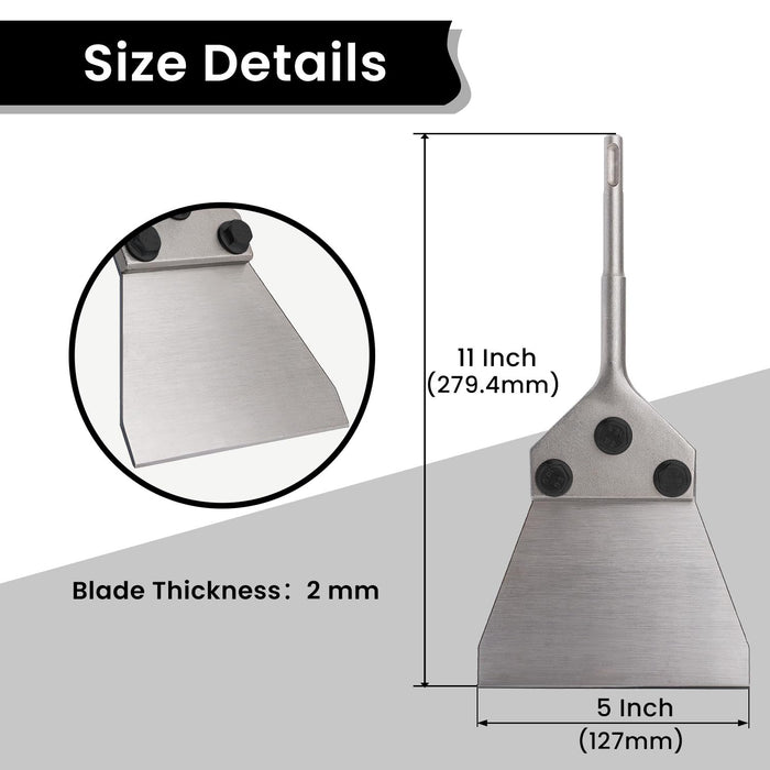 Scraper 5" SDS Plus Universal