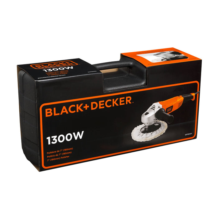 Polisher 7" V. Speed Black and Decker