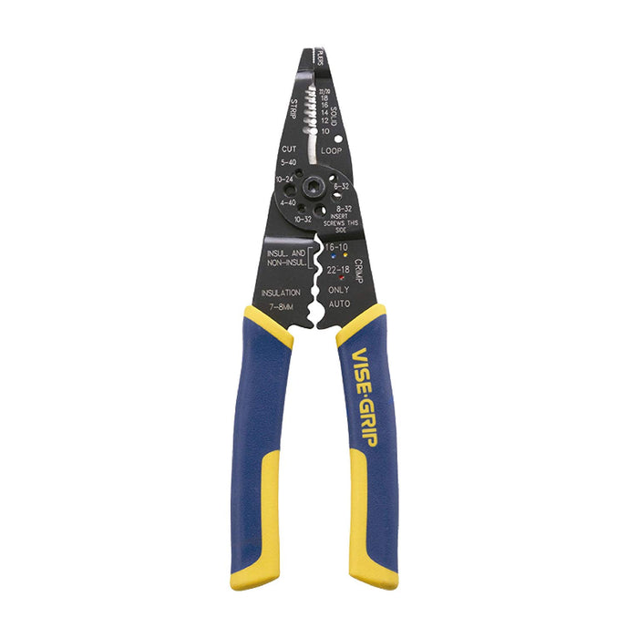 Multi Tool Plier 8" Stripper/Cutter/Crimper Irwin