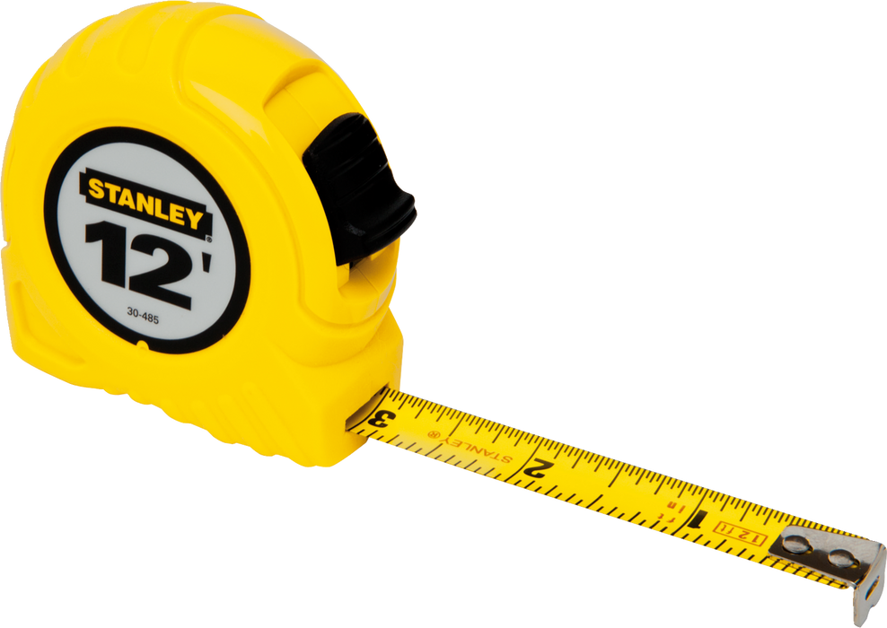 CINTA DE MEDIR PLASTICA 12' X 1/2" STANLEY