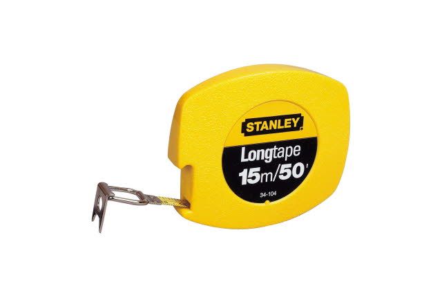 CINTA DE MEDIR 50' RIEL STANLEY