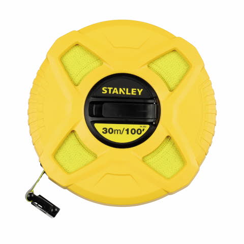 CINTA DE MEDIR FIBERGLASS 100' X 1/2" STANLEY
