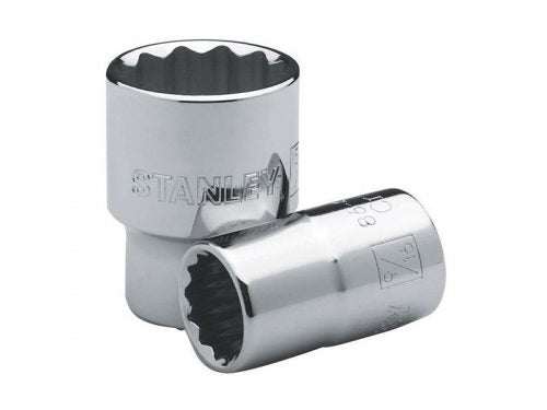 SOCKET DR. 1/2" X 3/8" X 12 PT STANLEY