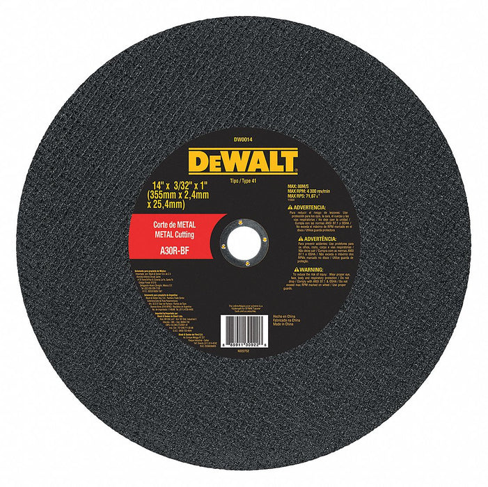Abrasive Disc 14" (Chop Saw) Dewalt