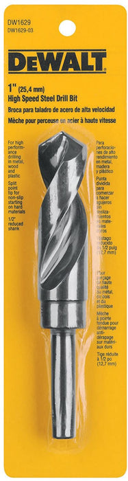 HSS DRILL BIT BLK OXIDE 1" DEWALT