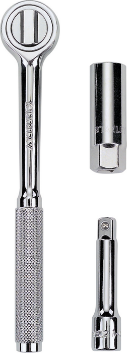 SET 3 PC RATCHET, EXTENSION, COPA 5/8" STANLEY