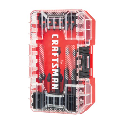 SET 20 PC 1/4" DRIVING BIT W/CASE CRAFTSMAN