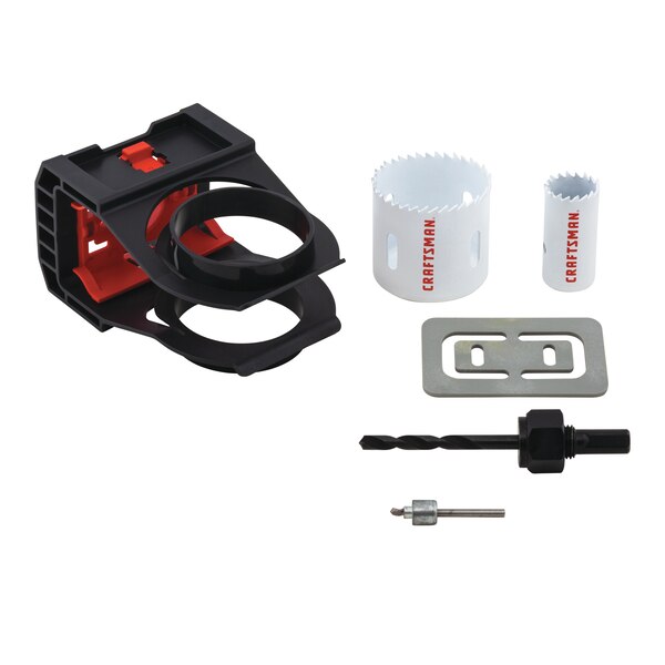 Set 6 PC Door Lock Installation Kit Craftsman