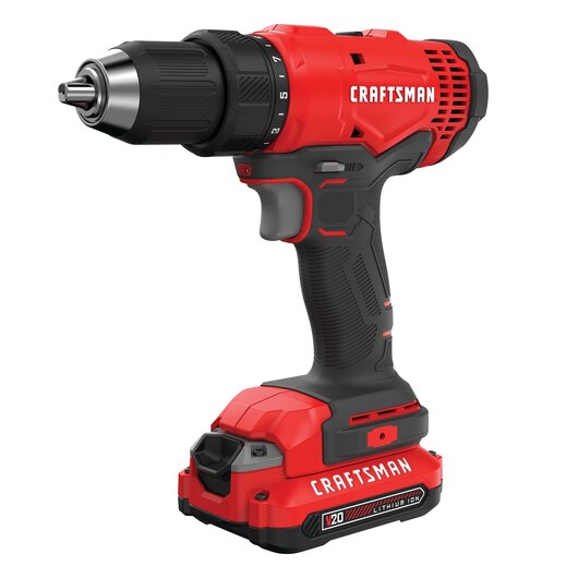 DRILL/DRIVER KIT V20/1.3AH CRAFTSMAN