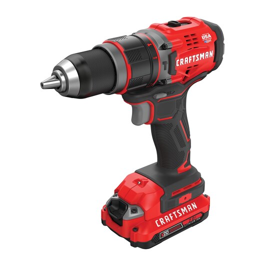 Hammer Drill 1/2" W/Battery V20/2.0 AH Craftsman