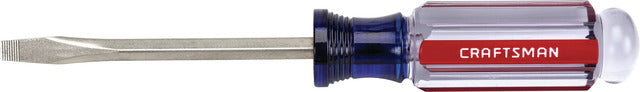 SCREWDRIVER ACETATE SLOTTED 1/4" X 4" CRAFTSMAN