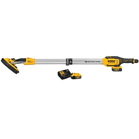Drywall Sander Kit 9" 20V W/2 Battery 20V/5.0 AH Dewalt