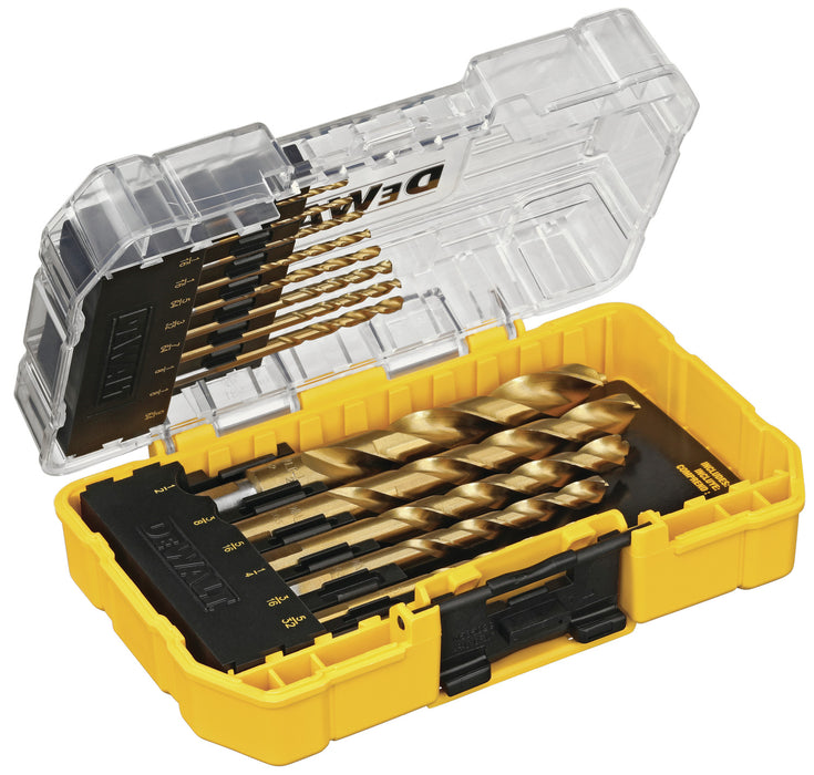 SET 14 PC BARRENA TITANIUM P. POINT DEWALT