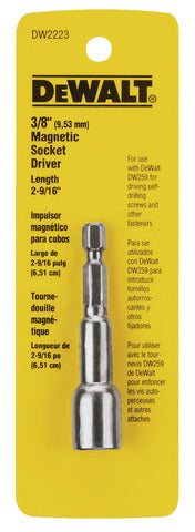 MAGNETIC SOCKET 3/8" X 2-9/16" BIT DEWALT