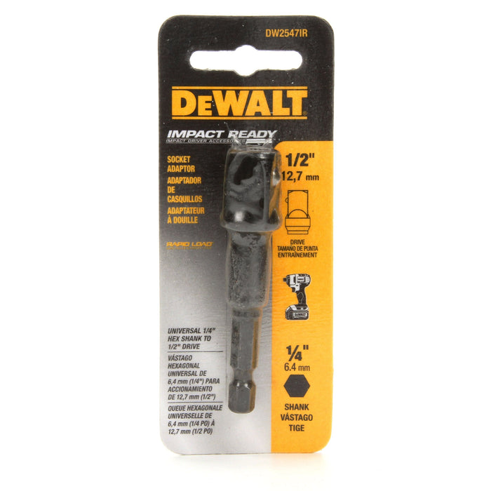 Socket Adapter 1/2" Impact Ready Bit Dewalt