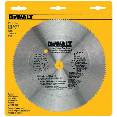CIRCULAR SAW BLADE 7-1/4" X 140T DEWALT