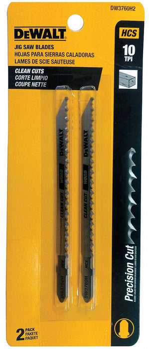 JIG SAW BLADES 10 TPI 2 PC DEWALT