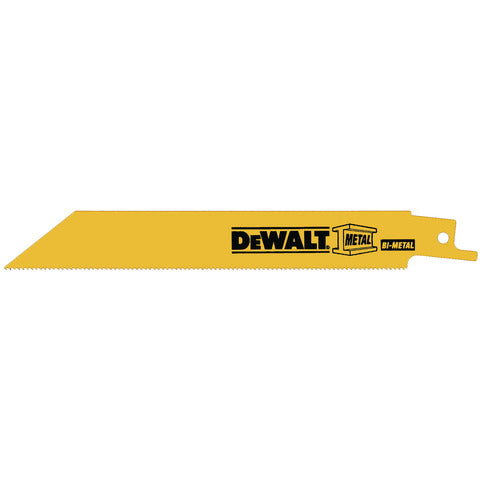 RECIPRO BLADE 6" X 18 TPI 2 PC DEWALT