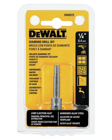 BARRENA DIAMANTE 1/4" DEWALT