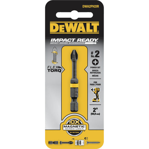 PHILLIPS 2" X #2 IMPACT READY DEWALT
