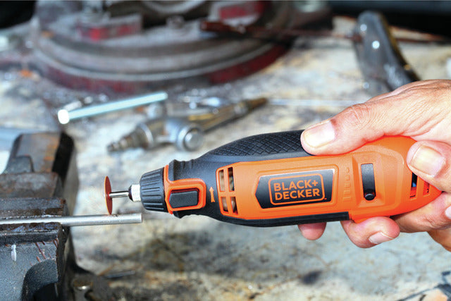 Rotary Tool 1/8'' 180W W/113PC. Black and Decker
