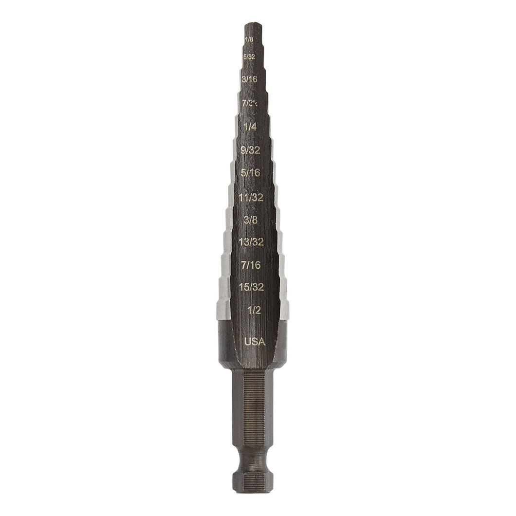 Step Drill Bit 1/8