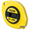 Fiberglass Long Tape MEasure 100' X 1/2" Stanley