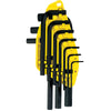 Set Key Allen SAE 10PC Stanley