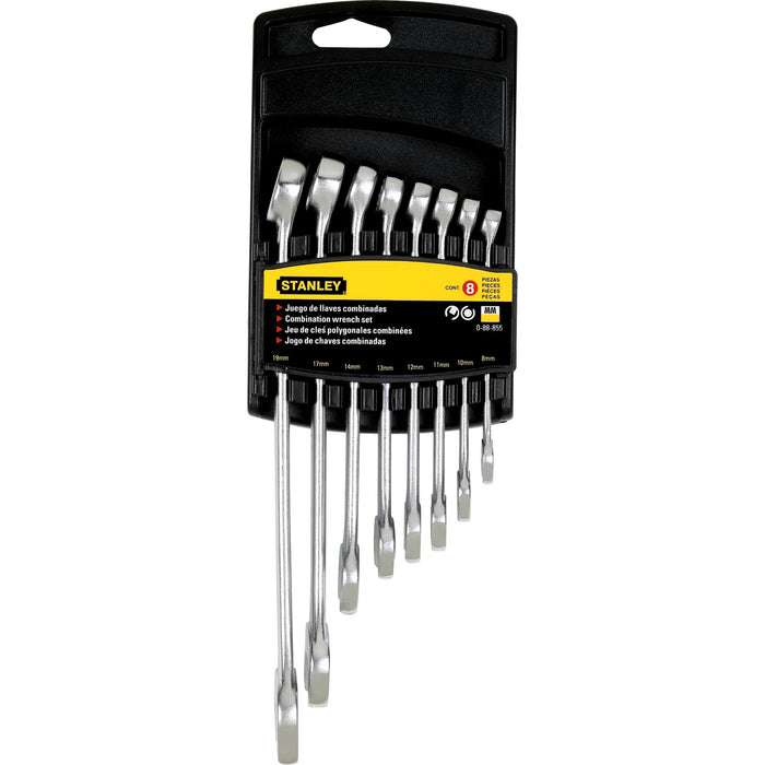 Set 8 PCS. SAE Combination Wrench Stanley