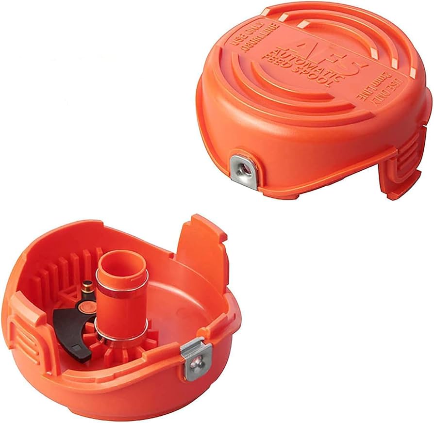 Spool Cap W/Lever Trimmer (Single Line) Black and Decker