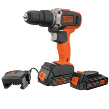 Load image into Gallery viewer, Hammer Drill 3/8&#39;&#39; 20V Lithium-Ion Black and Decker
